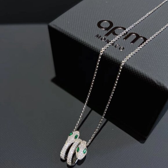 APM Monaco Kaa Hoop Earrings - Picture 4 of 6